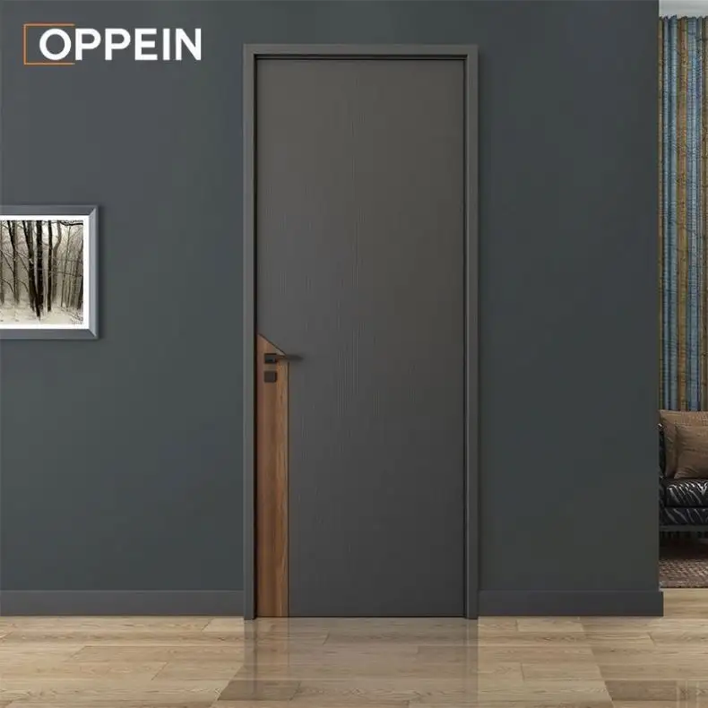 OPPEIN Modernes Innenraum design Massivholz haus Innentüren für Haus