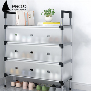 Mehr schicht iger staub dichter Schuh regal, einfacher und multifunktion aler Heims chuh schrank Abnehmbarer Schuhs chrank für bequeme Aufbewahrung - Product Image 4