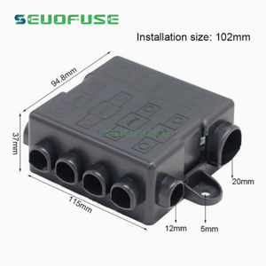 מכירות ישירות במפעל הפצה כוח כבד bx2054 5 דרך בורג אוטומטי על מחזיק <span class=keywords><strong>fuse</strong></span> תיבת <span class=keywords><strong>fuse</strong></span> עבור 1 מגה & 4 midi - Product Image 4