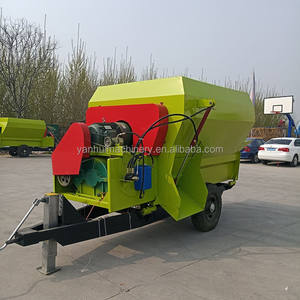 Venta caliente Animal Feed Shredder Equipment Mixer Machine Farm Feed Mixer and Crusher - Product Image 2