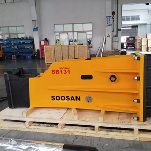 Martillo Hidráulico Silencioso Tipo Caja Premium SB131 para Excavadoras de 30-45T, Cincel de 165mm, Rompedor de Roca de Grado Minero Confiable - Product Image 1