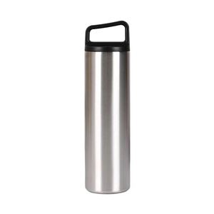 2025 Hot Selling <b>Reusable</b> Vacuum Insulated Wide Mouth Stainless Steel Water Bottle <b>with</b> Handle <b>Lid</b> - Product Image 6