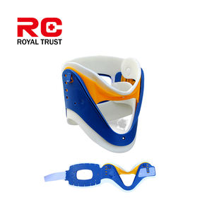 Collier <span class=keywords><strong>cervical</strong></span> à domicile et à l'hôpital compatible avec les rayons X/IRM/CT, support respirant réglable pour l'immobilisation et la thérapie de la colonne vertébrale - Product Image 2