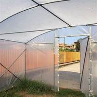 Serre tunnel d'élevage galvanisé à chaud Poulets et canards d'élevage Utilisation pour la volaille Fermes