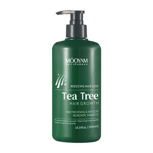 Shampoo à l'arbre à thé de haute qualité, combat les pellicules et le cuir chevelu sec, shampooing contre les pellicules, élimine l'excès de sébum, cheveux lisses et brillants - Product Image 6