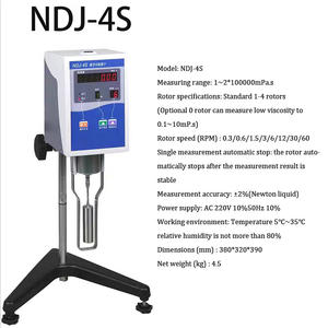 Pour déterminer la capacité de viscose liquide et la viscosité absolue Viscosimètre rotatif numérique - Product Image 5