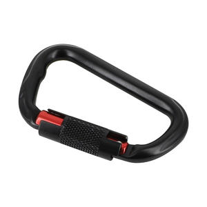 Vente en gros Nouveau mousqueton d'escalade en aluminium 30KN 3T crochet mousqueton à verrouillage par torsion pour antichute - Product Image 6