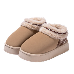Nouveau hiver neige bottes maison Mules pantoufles femmes chaud fond épais <span class=keywords><strong>Tasman</strong></span> pantoufles chaussures d'intérieur - Product Image 5