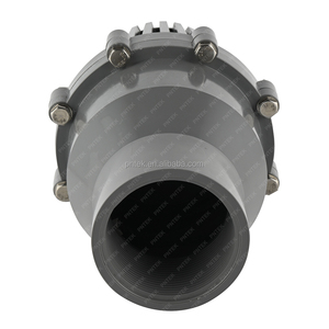 Válvula de Pie de PVC PNTEK para Bomba de Riego, Succión de 1/2\"-4\", Rosca NPT BSPT DN15-100, Accionamiento Manual, Venta al por Mayor de Fábrica - Product Image 3