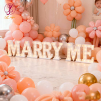 Lettres lumineuses, enseignes lumineuses personnalisées, enseignes LED lumineuses de 2 et 4 pieds pour mariage, décoration de fête, lettres lumineuses