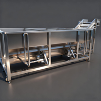 Automatische Fruitgroente Wasmachine & Salade Productielijn-Voedselverwerkende Machines