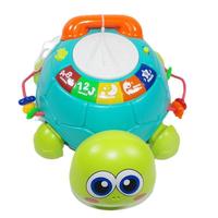 Juguete Educativo Multifuncional de Plástico para Bebés, Teléfono de Juguete con Nuevo Diseño de Piano, Tortuga Musical con Funciones de Inducción para Gatear