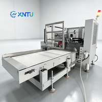 Machine automatique haute vitesse d'ouverture de cartons et de montage de caisses pour lignes d'emballage de boissons, d'aliments et de produits chimiques, haute productivité, télécommandée
