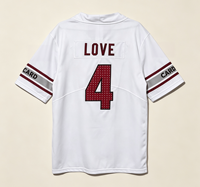 Vente en gros de jersey de haute qualité 1 # Murray 4 # Amour 18 # Maillot de football américain brodé Harrison Jr, maillot personnalisé