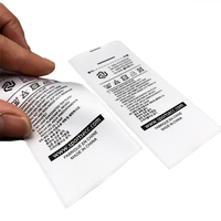 Étiquette RFID en tissu nylon pour vêtements, étiquette de vêtement, 860-960 MHz, étiquettes RFID UHF