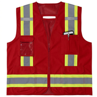 Chaleco de seguridad de alta visibilidad con logotipo y diseño personalizados para hombres y mujeres, chaleco de seguridad de tela transpirable para uso industrial.