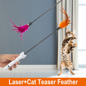 Hoopet Kustom 5 Jenis Pola Penggoda Inframerah Mainan Kucing Laser Listrik - Product Image 4