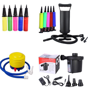 Bomba de pie Qusheng de 10 cm con manguera integrada para inflar y desinflar - Product Image 1