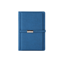 PQ A5 Schnallen-Leder-Notizbuch Einfarbiges Notizbuch Geschenksets Notizbücher Anpassbar Flachliegend Vintage Minimalistisch Großhandel