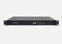 Encodeur HONDAO ECD0804T 8/12/16/24 HD 4 DVB-T/DVB-C 24 canaux Streaming H.264 8M Bande passante Gestion Web pour réseau IP FTTH