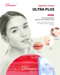 Acide hyaluronique réticulé Ultra Plus 1 ml pour le remodelage du visage, le comblement profond et la réduction <span class=keywords><strong>des</strong></span> rides - Product Image 3