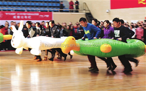 Evento de Team Building al aire libre, Nave espacial inflable y juego de carreras de cohetes de PVC para niños y adultos, producto de castillo inflable divertido - Product Image 5
