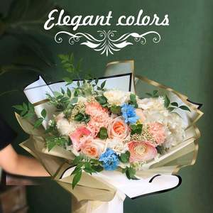 20 Sheets Flower <b>Wrapping</b> <b>Paper</b> Waterproof Floral Bouquet <b>Wrapping</b> <b>Paper</b> Florist Supplies Packaging <b>Paper</b> for Wedding Birthday - Product Image 3