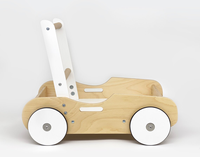 Trotteur en bois pour bébé chariot poussette trotteurs pour bébé avec roues