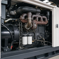 Groupe électrogène diesel silencieux 30 kVA pour alimentation de base LINGGE Triphasé 400 V 60 Hz