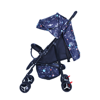 Vente flash : poussette bébé 3-en-1 légère en lin, 4 roues, ceinture de sécurité 5 points, pliable, système de dossier inclinable multi-positions