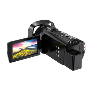 กล้องวิดีโอ HDV-284K ซูมออปติคอล 8 เท่า ความละเอียด 5K หน้าจอสัมผัสแบบพลิกได้ สำหรับใช้ในบ้าน - Product Image 1