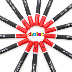 Crayons à <span class=keywords><strong>dessin</strong></span> en graphite personnalisés avec logo EN71 pour artistes professionnels, crayons en graphite en bois pour fournisseurs de papeterie - Product Image 3