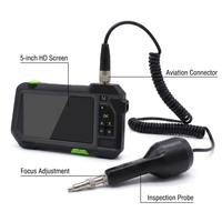 Microscopio de Inspección Digital ONEFIND WF700VK 400x Portátil con Pantalla LCD HD de 4.3 Pulgadas, Sonda de 1.25mm y 2.5mm para Limpieza de Fibra Óptica FTTH