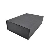 Boîte-cadeau en carton pliable, boîte d'emballage magnétique à fermeture aimantée avec ruban, vente en gros, 50 pièces