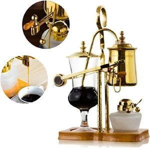 Logo personnalisé belge de luxe Royal Balance Siphon Théière à café Siphon pour la maison Type de verre Cafetière Filtre - Product Image 4