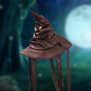 Sombrero <span class=keywords><strong>de</strong></span> Mago <span class=keywords><strong>de</strong></span> Halloween Cosplay HPA13 atmósfera parche mendigo puntiagudo sombrero <span class=keywords><strong>de</strong></span> bruja para disfraz - Product Image 5