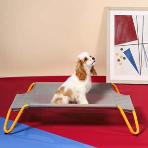 Uf Elevated <b>Dog</b> <b>Bed</b> Orthopedic Washable Pet <b>Bed</b> For <b>Dogs</b> Cats Indoor <b>Outdoor</b> Use Rectangle Mesh Design Modern Style - Product Image 4