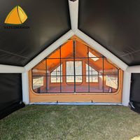 Tente de camping d'été Summer Night Air 6.3+Extension, une chambre, un salon, ouverture rapide, imperméable, portable, protection UV