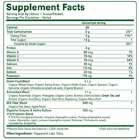 Poudre de superaliments verts pour adultes OEM – Mélange de superaliments pour la nutrition quotidienne, la détoxification, le soutien immunitaire, les probiotiques, les antioxydants et les fibres