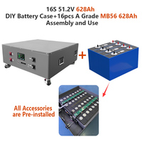 باراجون DIY مختبر، متوفر في الصين، MB560Ah 628Ah مع مسامير M6 وقضبان توصيل مرنة وصواميل وعازل، معفاة من ضريبة القيمة المضافة، تسليم شامل (DDP)