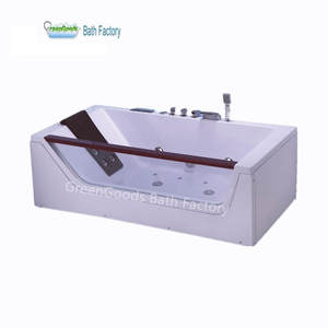 Xunce — baignoire à bulles d'eau avec support en verre acrylique, vibrateurs à bulles d'air, pour Spa avec fermoir à main - Product Image 1