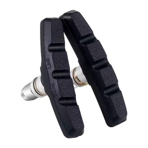 Plaquettes de frein V-<span class=keywords><strong>Brake</strong></span> pour vélo de montagne BMX - Plaquettes de frein en caoutchouc silencieuses, résistantes à l'eau et à l'usure, avec installation facile - Product Image 4