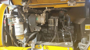 Mini-excavatrice sur chenilles hydraulique Komatsu PC70 d'occasion, 7 tonnes, moteur Komatsu, godet de 7 tonnes, comprenant pompe, moteur, PLC, en vente - Product Image 6