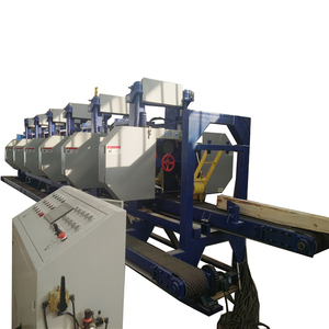 Máquina de sierra de cinta de resierra Horizontal de 5 cabezales para corte <span class=keywords><strong>AAC</strong></span> - Product Image 1