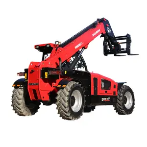 Biuloo new design 3ton 5 ton rough terrain forklfits lifting equipment 4X4 wheel drive rough terrain diesel forklift with cab