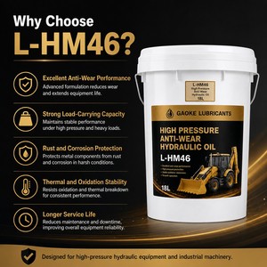 Huile hydraulique anti-usure en gros <span class=keywords><strong>L</strong></span> HM HV VG22 32 46 68 <span class=keywords><strong>HL</strong></span> 46 pour excavatrices, bulldozers, engins agricoles, construction et mines - Product Image 4