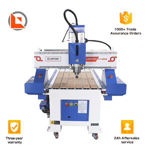 آلة طحن صغيرة بجهاز توجيه <span class=keywords><strong>Cnc</strong></span> لقطع الخشب وقطع الخشب والخشب الناعم ، أجهزة توجيه نقش الخشب والنحت المعدني الناعم - Product Image 3