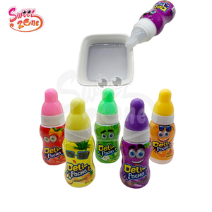 Bonbons liquides en rouleaux à saveur de fruits pour bébés, en gros, OEM, gelée acide, confiture - Product Image 3