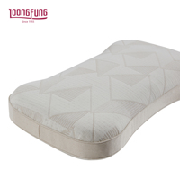 Oreiller de luxe pour hôtel, en mousse à mémoire de forme et ressorts ensachés, emballé sous vide, personnalisable avec logo et taille, idéal pour les dormeurs latéraux - Vente en gros LOONGFUNG