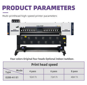 MOOTOOM-Imprimante grand <span class=keywords><strong>format</strong></span> grand <span class=keywords><strong>format</strong></span> de 1.8m avec tête d'impression I3200-A1/E1 pour traceur, banderole flexible en vinyle, imprimante éco-solvant - Product Image 2